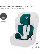 Kinderkraft COMFORT UP i-Size gyerekülés 76-150cm, zöld-fekete szìnű OUTLET termék