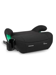   KikkaBoo I-Pop i-Size Isofix ülésmagasító pohártartóval -fekete OUTLET termék