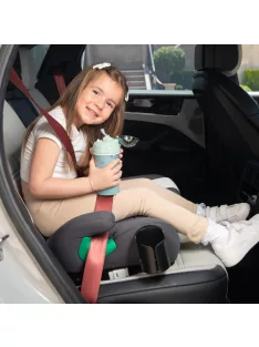   KikkaBoo I-Pop i-Size Isofix ülésmagasító pohártartóval -fekete OUTLET termék