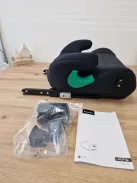 KikkaBoo I-Pop i-Size Isofix ülésmagasító pohártartóval -fekete OUTLET termék