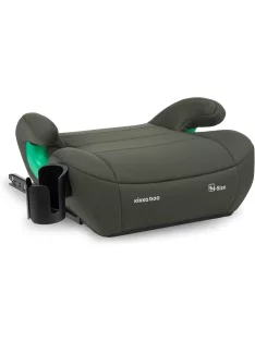  KikkaBoo I-Pop i-Size Isofix ülésmagasító pohártartóval -zöld OUTLET termék