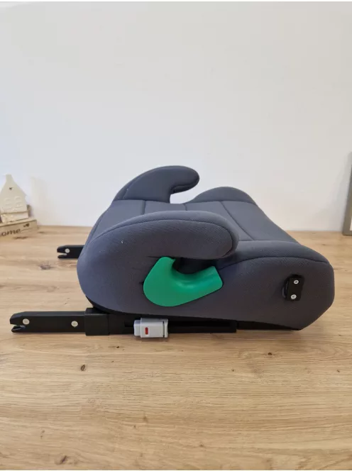 KikkaBoo I-Pop i-Size Isofix ülésmagasító pohártartóval -zöld OUTLET termék