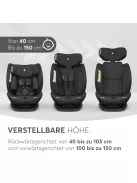 KikkaBoo autós gyerekülés 0-36 kg i-EXPLORE  i-Size, hátra- és előrenéző, fekvőfunkcióval, szürke szìnű OUTLET termék