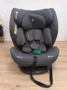 KikkaBoo autós gyerekülés 0-36 kg i-EXPLORE  i-Size, hátra- és előrenéző, fekvőfunkcióval, szürke szìnű OUTLET termék