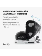 BABIFY Onboard 360° gyerekülés, i-Fix, 40-150 cm OUTLET termék