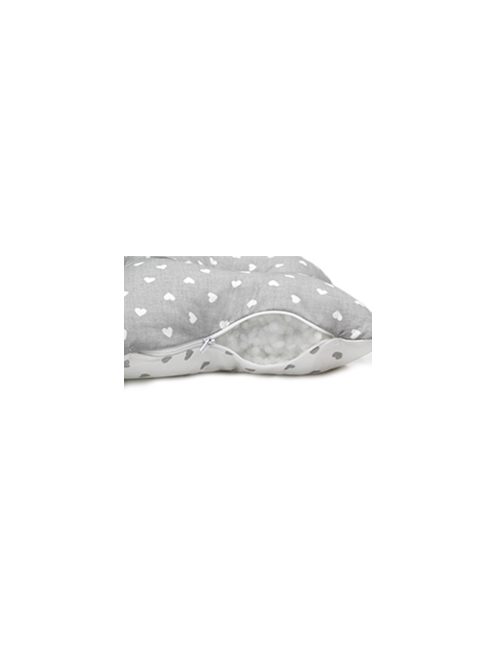 Scamp laposfejûség elleni párna Lettle Heart White Grey BLP012