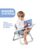 Chairy 2in1 székmagasító ülőke és kisszék Bunny szürke