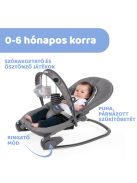 Hooplá 0-18 kg kétfunkciós pihenőszék Moon Grey