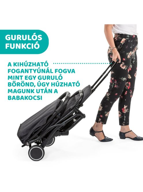 TROLLEYme babakocsi automata zárral 0-15 kg, 0-3 év