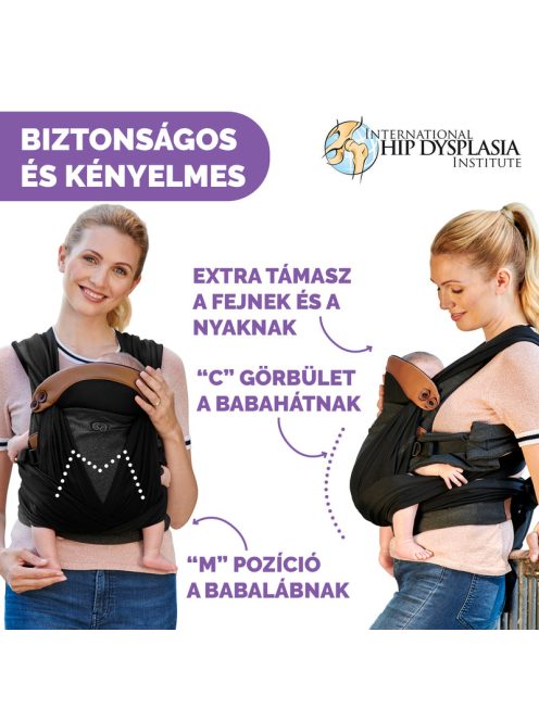 Boppy ® Adjust ComfyFit hordozókendő 3,5 - 15 kg