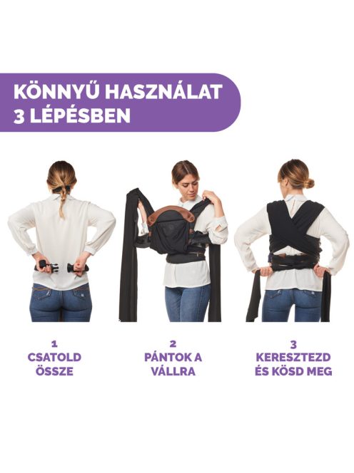 Boppy ® Adjust ComfyFit hordozókendő 3,5 - 15 kg