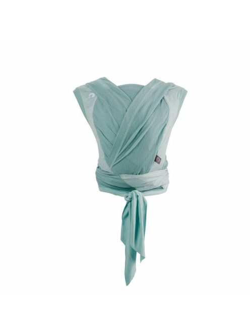Chicco Boppy Comfy Hug hordozókendő 2,5-9 kg-ig-Silver Green
