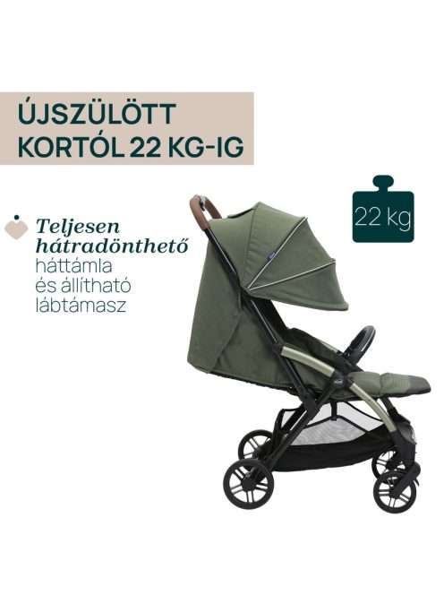 Goody XPlus babakocsi 22 kg-ig automata, egykezes összecsukással