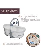 Baby Hug PRO 5in1 bölcső-etetőszék-szék 0-15 kg , 0-3 év