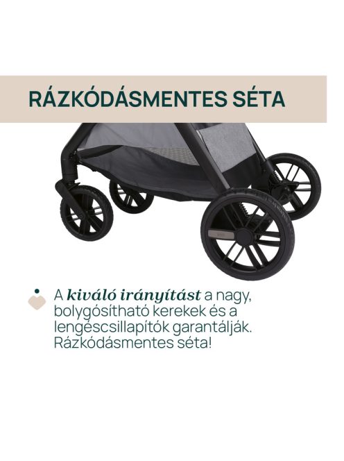 BELLAGIO Trio babakocsi önműködő záródással 22 kg-ig
