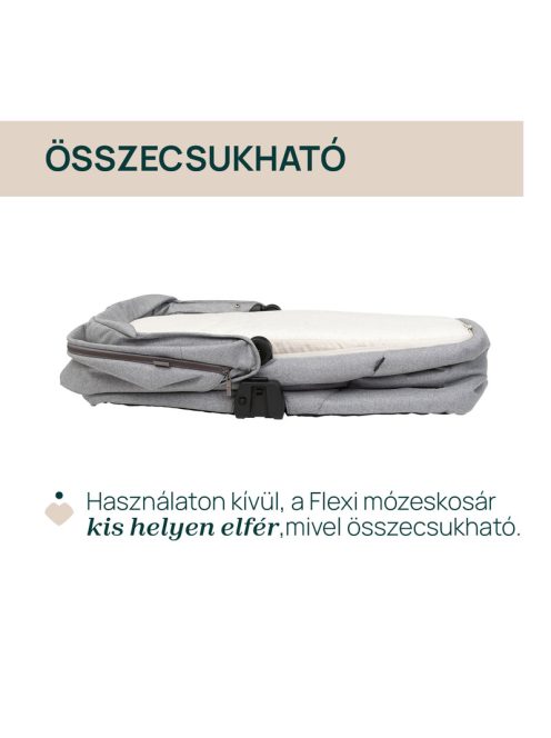 Flexi mózeskosár Bellagio babakocsihoz