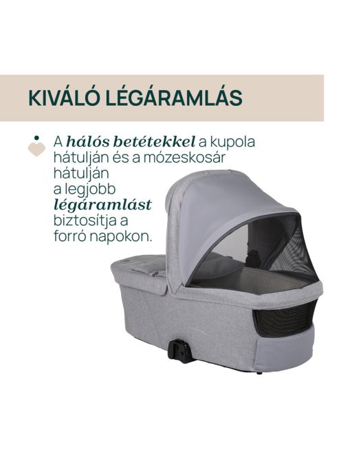 Flexi mózeskosár Bellagio babakocsihoz