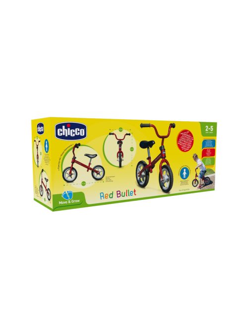 Futóbicikli Balance Bike Red Bullet 2-5 év