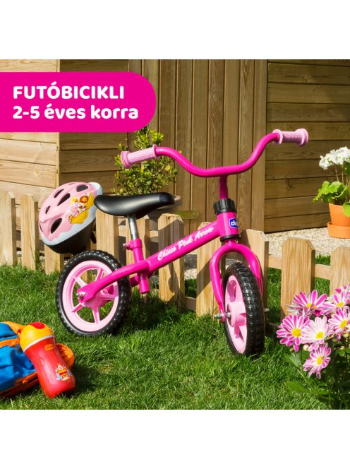 Futóbicikli Balance Bike Pink Arrow 2-5 év