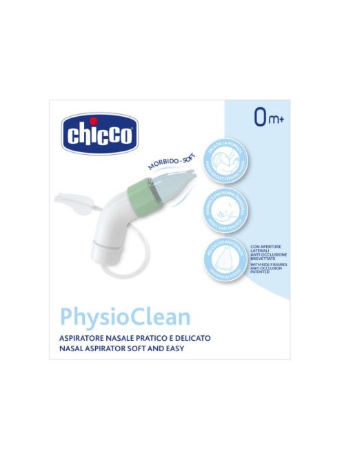 Chicco PhysioClean Orrszívó szívósíppal - zaj nélkül hatékony