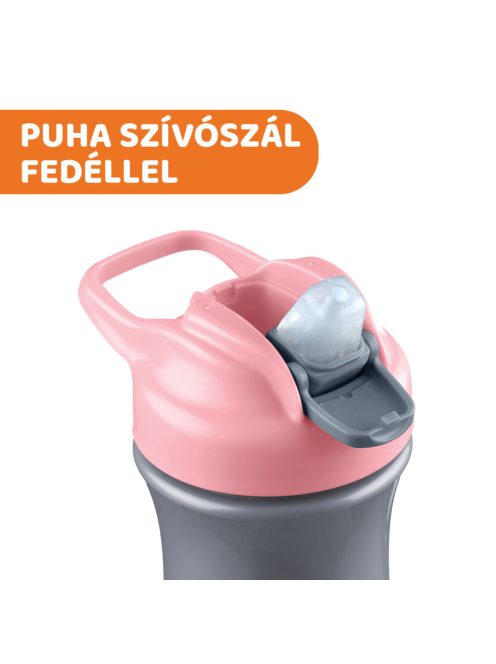 Kids Pop Up 350ml szívószálas kulacs 2év+ 0% BPA