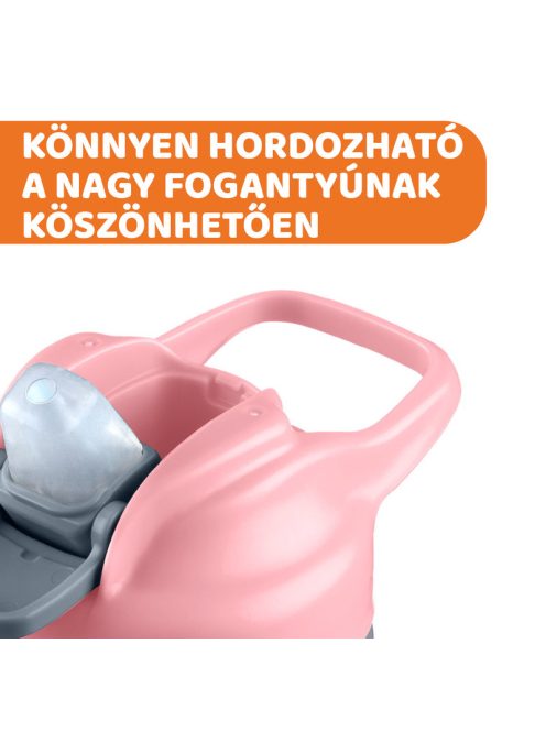 Kids Pop Up 350ml szívószálas kulacs 2év+ 0% BPA