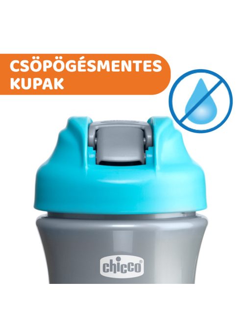Kids Pop Up 350ml szívószálas kulacs 2év+ 0% BPA