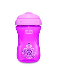 Easy Cup pohárperemű itatópohár 266 ml rózsaszín
