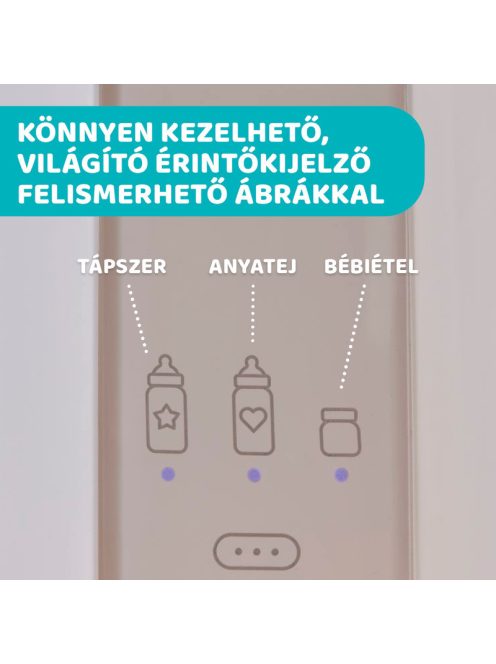 Cumisüveg-melegítő Home otthonra elektromos