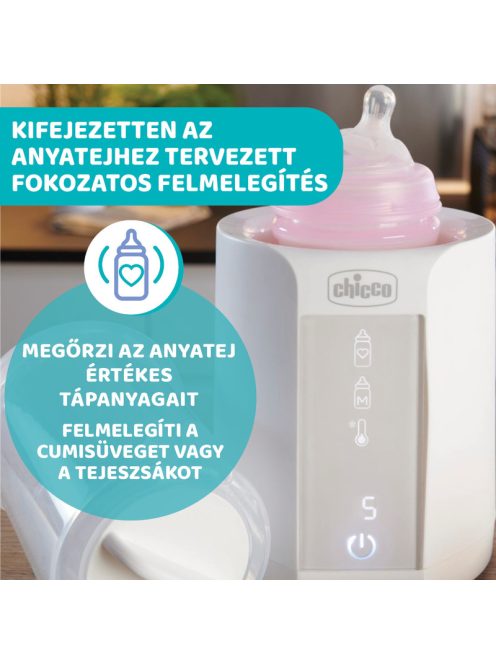 Cumisüveg-melegítő sterilizálóval elektromos