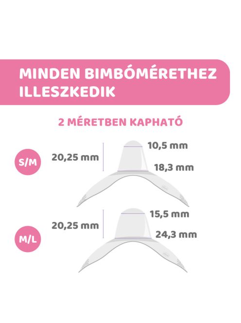 Bimbóvédő M/L sterilizálható tárolódobozban