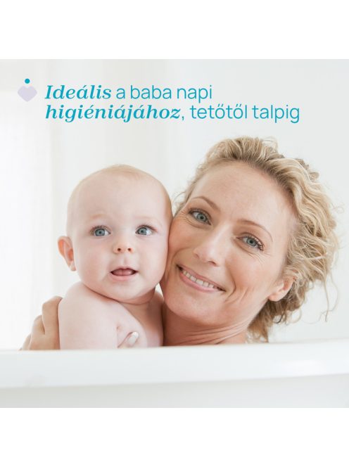 Micellás fürdető 500 ml - sensitive Baby Moments Baby Moments - gyapotmagolaj és E-vitamin
