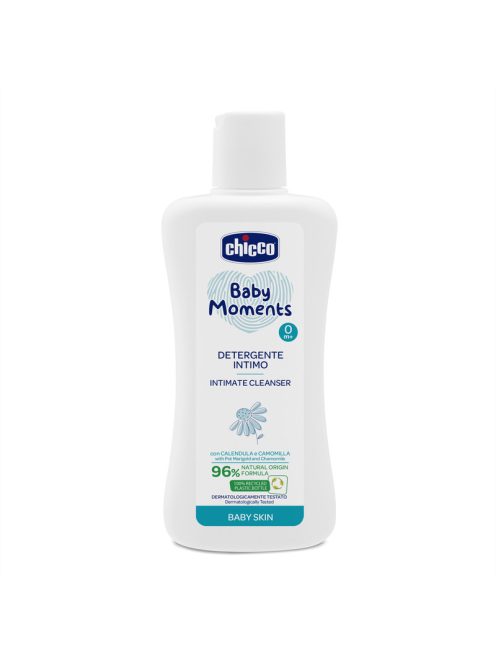 Intim mosakodó gél 200 ml Baby Moments körömvirág- és kamilla-kivonatok