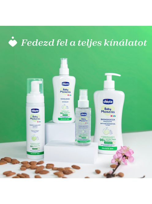 Édes illatos víz 100 ml - Baby Moments Kids mandula és őszibarack kivonattal