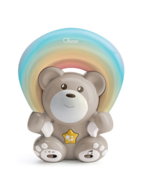 Chicco Rainbow Bear szivárvány maci zene-fény projektor-neutral