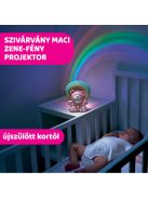 Rainbow Bear - Szivárvány maci zene-fény projektor elemes