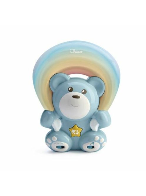 Chicco Rainbow Bear szivárvány maci zene-fény projektor-kék