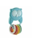 Owly bagoly csörgő-rágóka ECO+ ökoműanyag