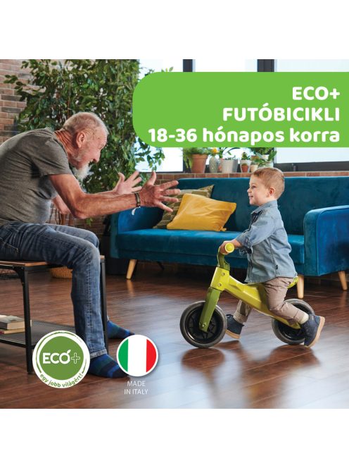 Balance Bike Hopper Eco+ egyensúlyozó futóbicikli