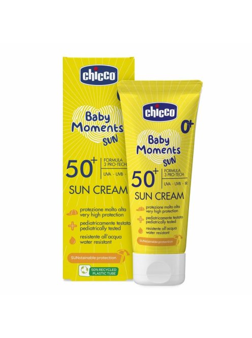 Chicco SUN CREAM SPF 50+, Fényvédő krém