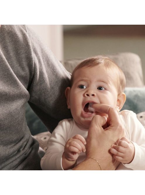 Oral Gel Set - Ínytisztító gél szett ujjfogkefével és tartótokkal