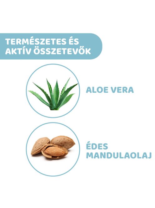 Sampon könnymentes 500ml Natural Sensation Aloéval, édes mandulaolajjal és betainnal dúsított