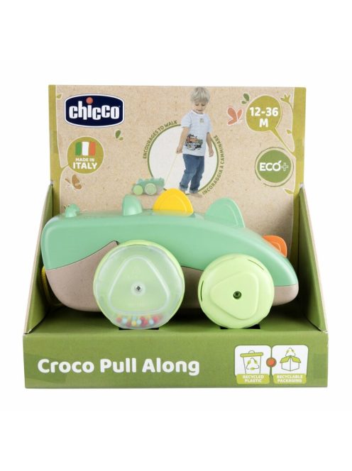 Croco Pull Along ECO+ Húzható Krokodil járást ösztönző játék