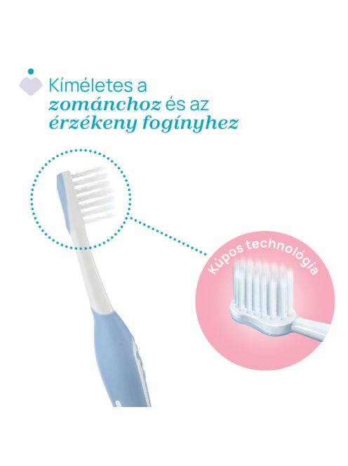 Fogkefe 6-36 hó ÚJ ultrafinom sörtékkel