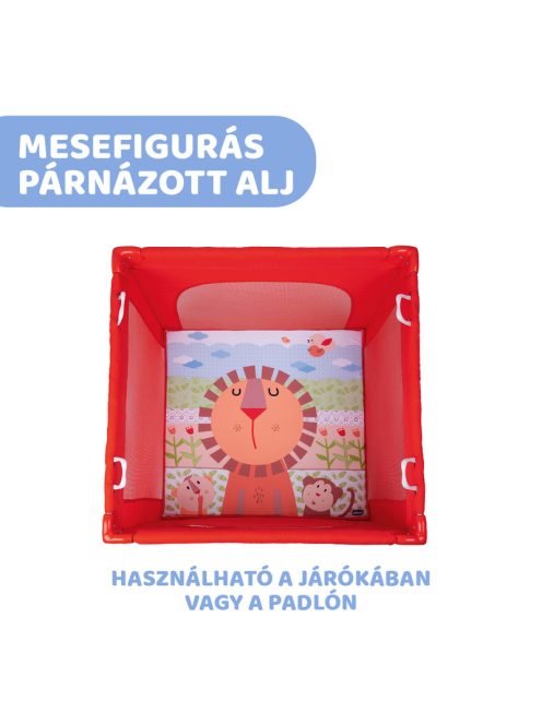 Open Box Playpen utazójáróka 0-15 kg, max. 4 évig