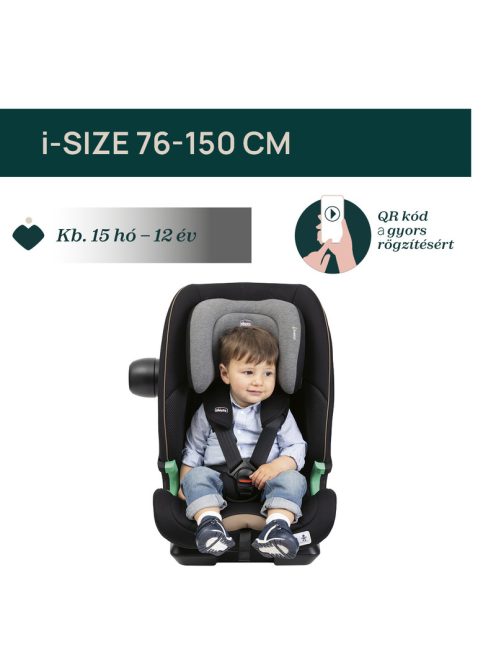 Seat&Go I-Size 76-150 cm autósülés 1/2/3 korcsoport