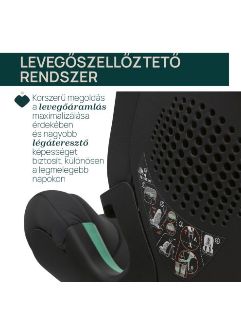 Seat&Go I-Size 76-150 cm autósülés 1/2/3 korcsoport
