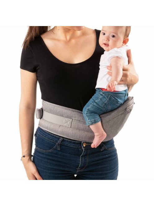 Chicco Hip Seat bébihordozó merev csípőülőkével denim