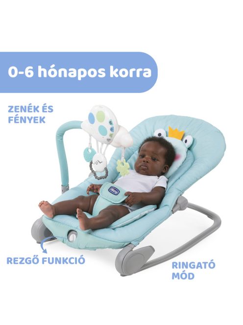 Balloon rezgő hintaszék és ülőszék 0-18 kg 0-4 éves korra