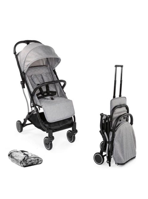 Chicco TROLLEYme babakocsi automata zárral light grey